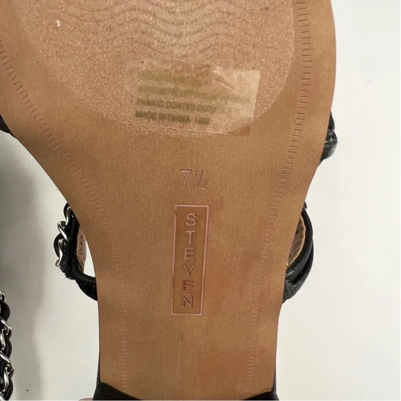 Steven By Steve Madden Healer Black Slide Sandals (6972062)
Chain straps - Picture 9 of 13